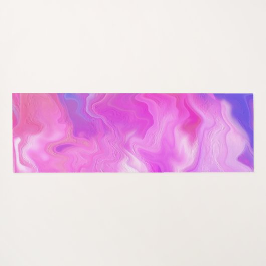 Pastel Abstract | Yogamat (Achterkant (horizontaal))