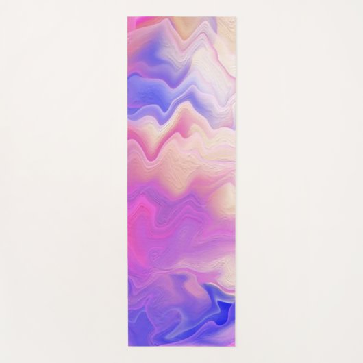 Pastel Abstract | Yogamat (Voorkant)