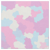 Pastel Abstracte camouflage Stof (Close Up)
