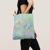 Pastel Abstracte Floral Tote Bag (Dichtbij)