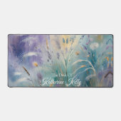 Pastel Abstracte fluisteringen van Natuur, Grassen Bureaumat (Voorkant)