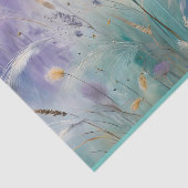 Pastel Abstracte fluisteringen van Natuur, Grassen Tissuepapier (Detail)