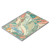 Pastel Abstracte Foto Notitieboek (Linkerzijde)