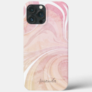 Pastel Abstracte gepersonaliseerde naam Case-Mate iPhone Case