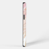 Pastel Abstracte gepersonaliseerde naam iPhone Hoesje (Rechterkant)