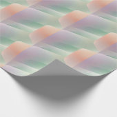 Pastel Abstracte Gradiënt Zachte Kleur Esthetiek Cadeaupapier (Hoek)