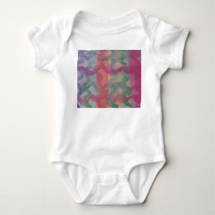 Pastel Abstracte Kunst Romper