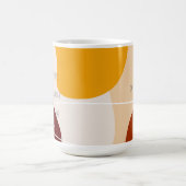 Pastel Abstracte Live Laugh Love Koffiemok (Center)