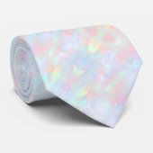 pastel abstracte opaal achtergrond stropdas (Opgerold)