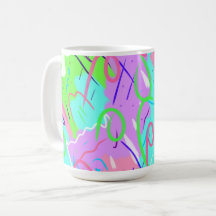 Pastel Abstracte Pop Kunst