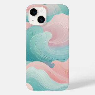 Pastel Abstracte Swirl iPhone Case 14