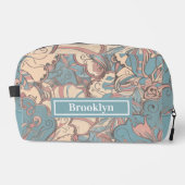 Pastel Abstracte toilettas Toilettasje (Voorkant)