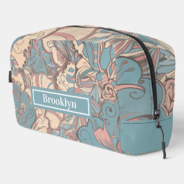 Pastel Abstracte toilettas Toilettasje