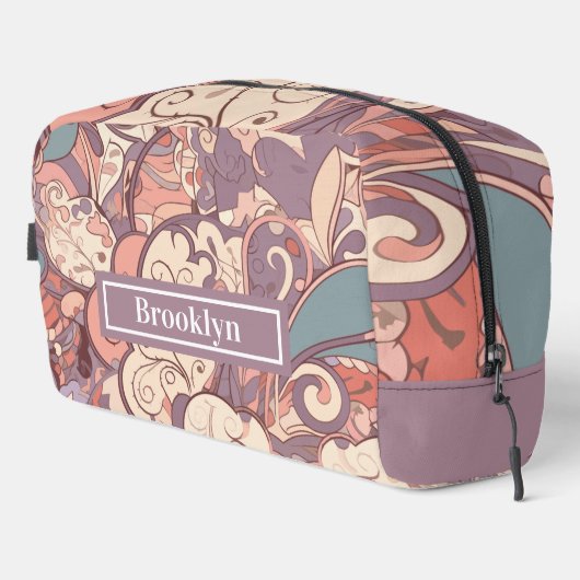 Pastel Abstracte toilettas Toilettasje (Rechterhoek)