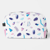 Pastel abstracte vormen. toilettasje (Voorkant)