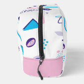 Pastel abstracte vormen. toilettasje (Rechts)