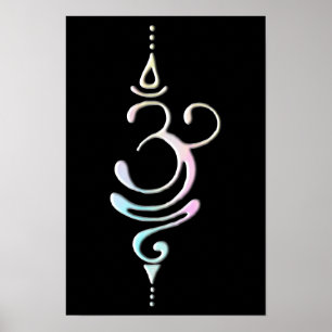 Pastel Ademhalen Poster