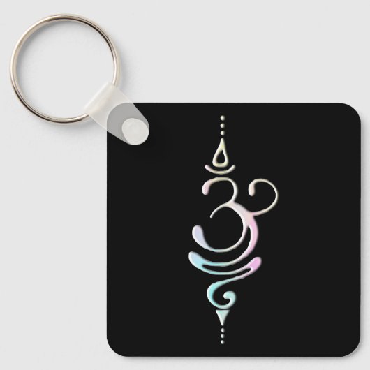 Pastel Ademhalen  Sleutelhanger (Voorkant)