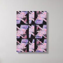 Pastel Afgrond Zachte Geometrische Abstracte Kunst