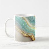 Pastel Agate Geode Stone Koffiemok (Links)