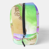 Pastel Agate Rainbow Holographic Dop Kit Toilettasje (Rechts)