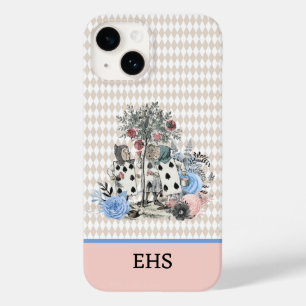 Pastel Alice in Wonderland die Kaart Gardeners spe Case-Mate iPhone 14 Hoesje