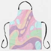 Pastel All Over Print Schort Houd het knap (Voorkant)