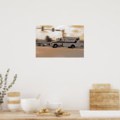 Pastel Ambulance C Poster (Keuken)