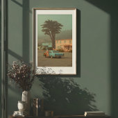 Pastel Americana: een filmisch verhaal langs de we Poster