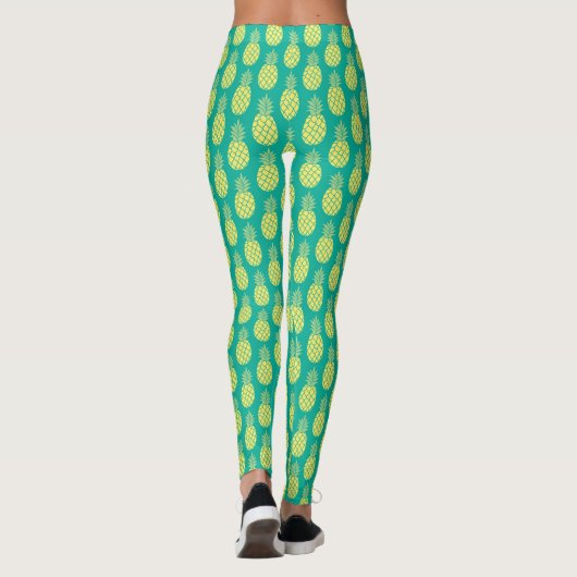 Pastel anananas 2 leggings (Achterkant)