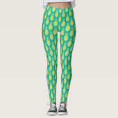 Pastel anananas 2 leggings (Voorkant)