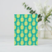 Pastel Ananas 2 Briefkaart (Staand voorkant)