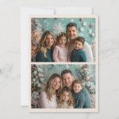 Pastel Angel Christmas Kaart 2 (Achterkant)