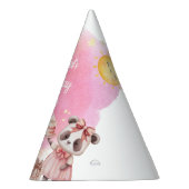 Pastel Animal Birthday Party Hat Feesthoedjes (Rechts)