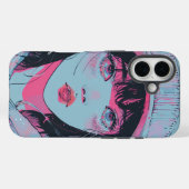 Pastel Anime Meisje in Muts Kunst Case-Mate iPhone Case (Achterkant (horizontaal))