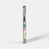 Pastel antieke rozen iPhone hoesje (Rechterkant)