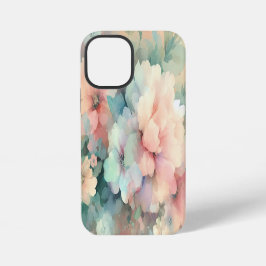 Pastel antieke rozen  iPhone 12 mini hoesje