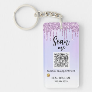 *~* Pastel AP36 QR Promo Logo Acryl Sleutelhanger