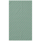 Pastel appelbloemen op groen tafelkleed (Voorkant)