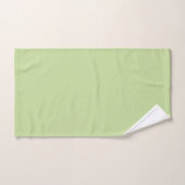 Pastel Appelgroen Effen Kleur Bad Handdoek (Handdoek)