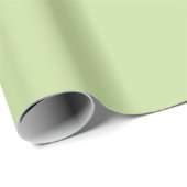 Pastel Appelgroen Effen Kleur Cadeaupapier (Rol Hoek)
