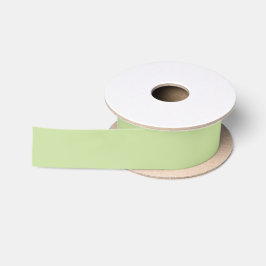 Pastel Appelgroen Effen Kleur Satijnen Lint