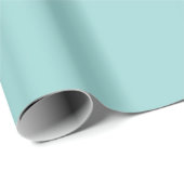 Pastel Aqua Cadeaupapier (Rol Hoek)