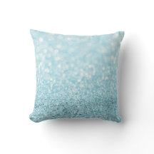 Pastel Aqua Ocean Blue Glitter Wit Delicaat