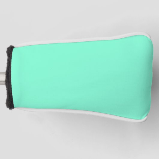 Pastel Aqua Solid Color | Klassiek | Elegant Golfheadcover (Voorkant)