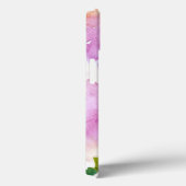 Pastel Aquarel Bloemen Custom iPad Air Case (Achterkant / Rechts)