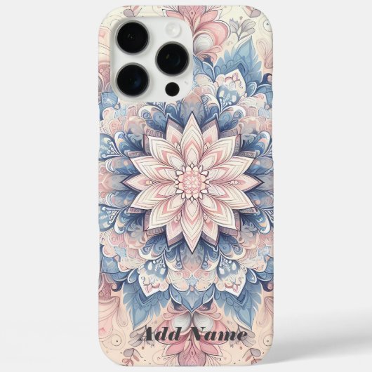 Pastel Arabesque Mandala Art Case-Mate iPhone Case (Achterkant)
