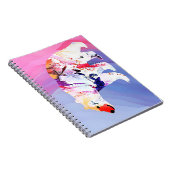 Pastel Arctic Explorer in aquarel Notitieboek (Rechterzijde)