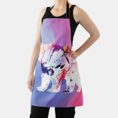 Pastel Arctic Explorer in aquarel Schort (Insitu)