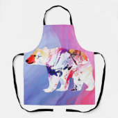 Pastel Arctic Explorer in aquarel Schort (Voorkant)